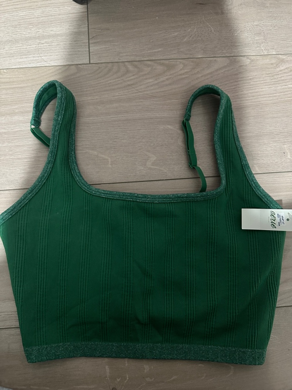 Aerie new with tags green large bralette